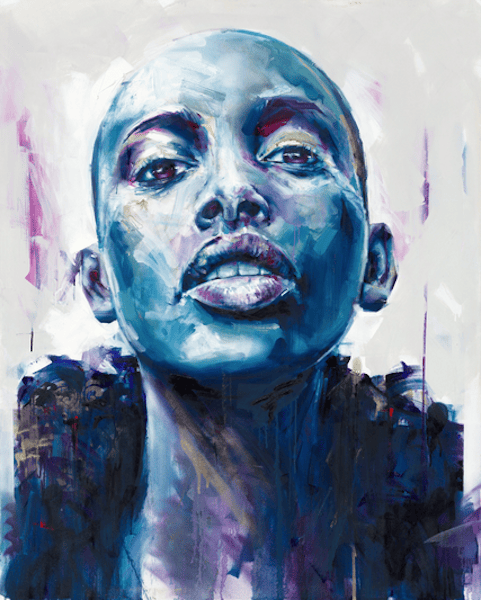 Blue Lady by Chaz Williams