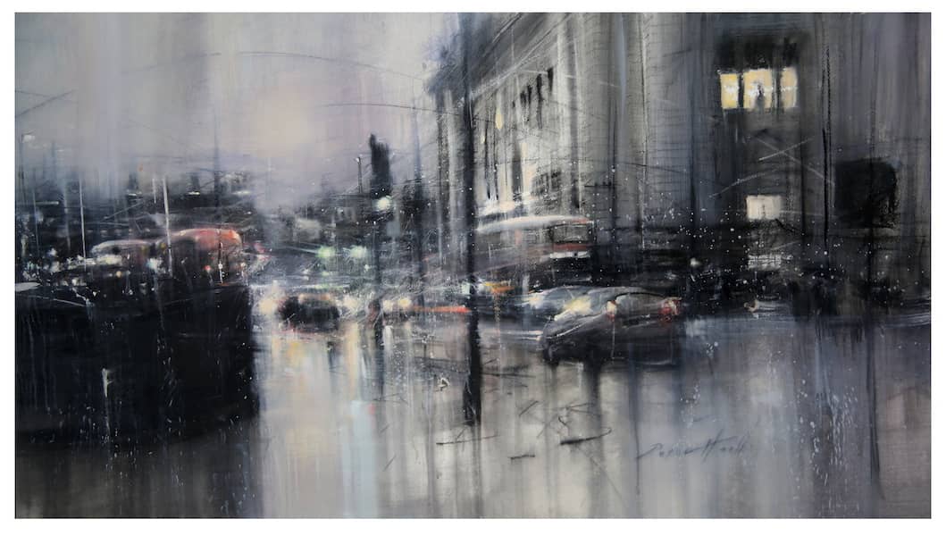 Evening Rain - London by Peter Hall