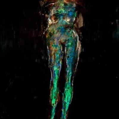 Crystal nude by Gail Catlin
