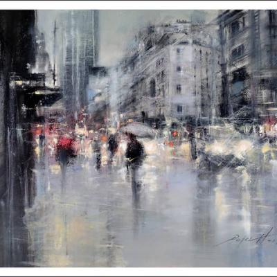Paris Street by Peter Hall